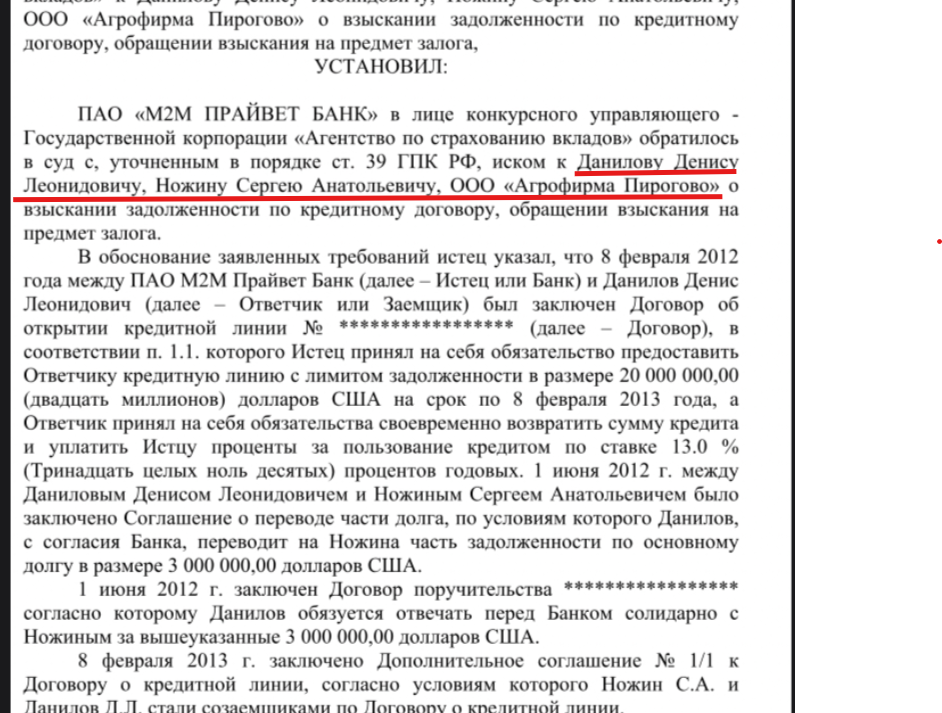 Дані з російських реєстрів